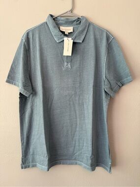 Sun + Stone Sunfaded Polo